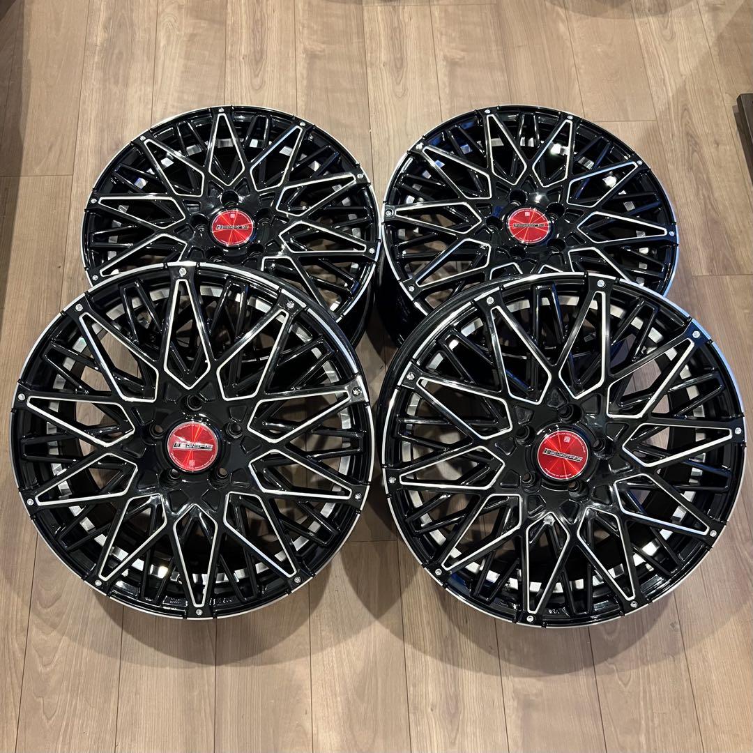 REGSAS レグザス 18インチ PCD114.3 4本 ホイール セット