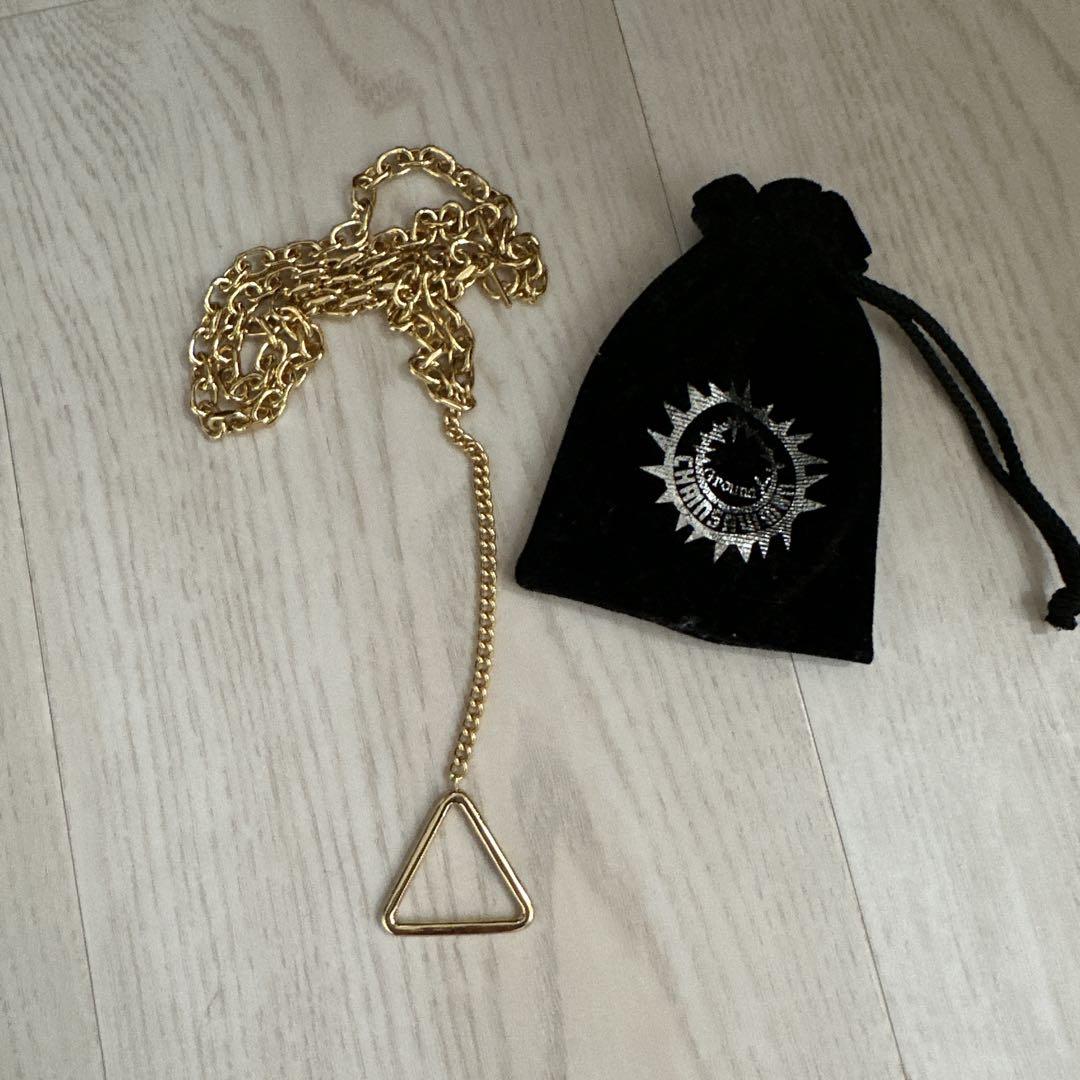 Ground Y チェンソーマン handle necklace ゴールド