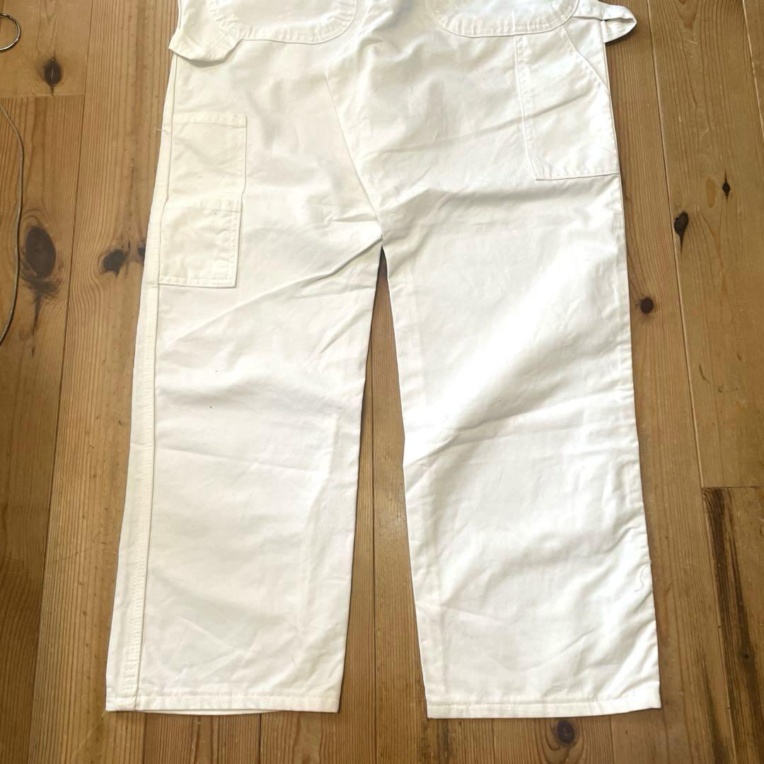 ディッキーズ　ペインターパンツ　ホワイト　白　34×30