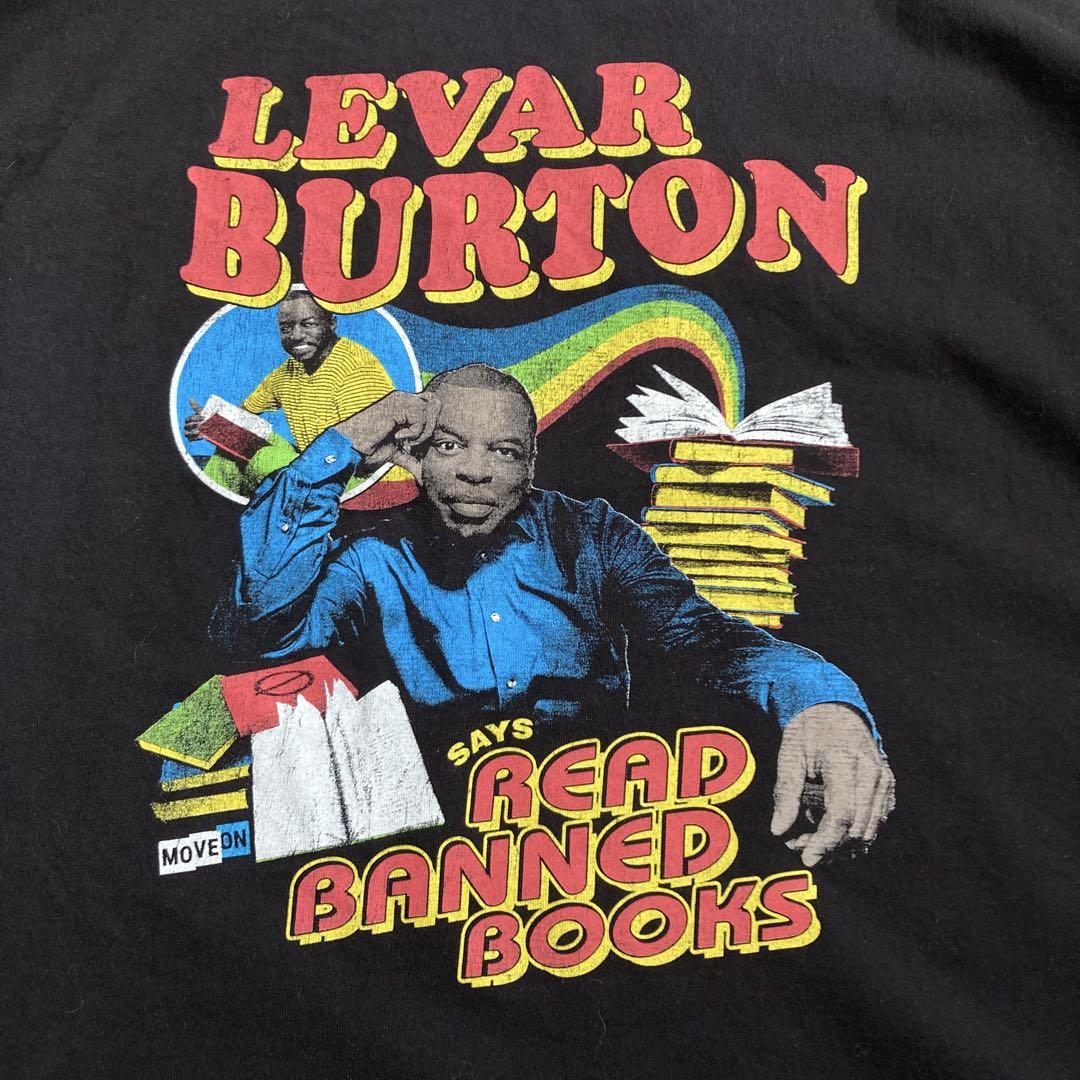 レア 90’s ビンテージ USA製 レヴァーバートン プリントTシャツ