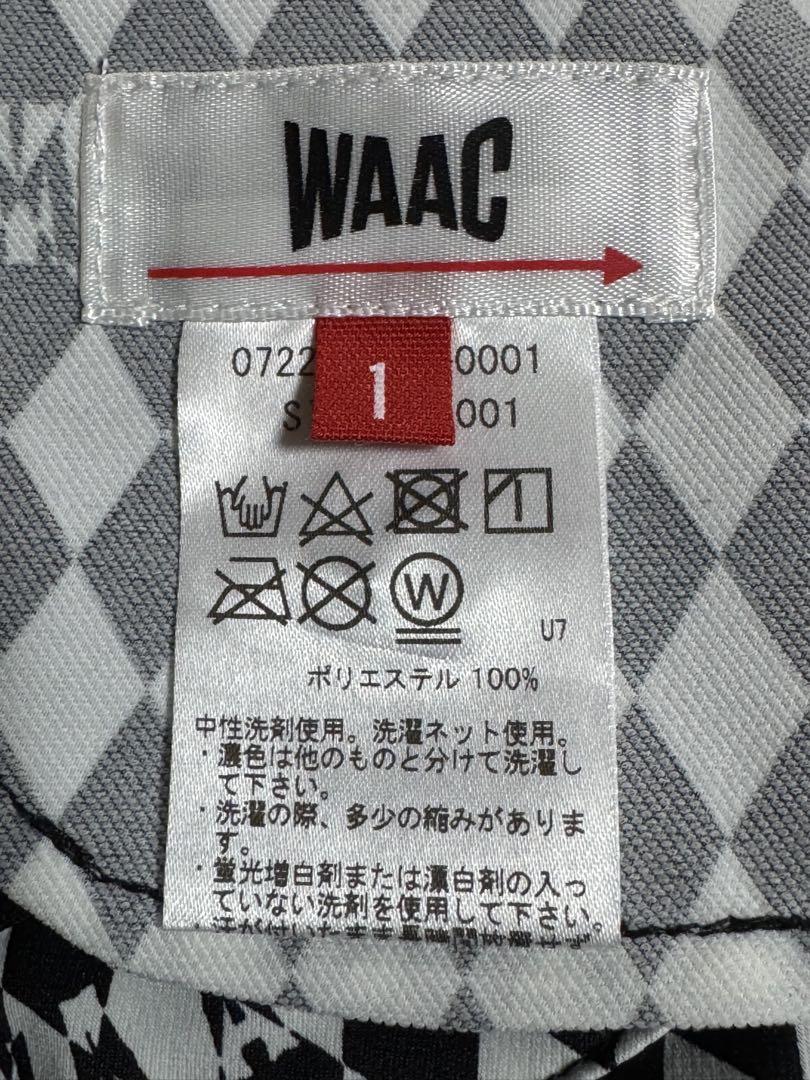 ちぃ　新品未使用！タグ付き　WAACチェッカーパターン メンズパンツ 新品未使用！タグ付き WAACチェッカーパターン メンズパンツ