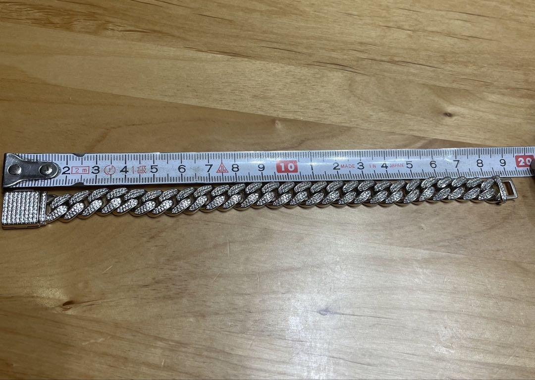 AVALANCHE シルバーブレスレット 19cm-20cm nrcg.lt