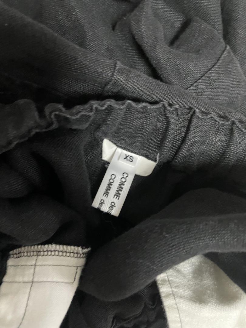 【美品】ギャルソン　サルエルパンツ　ブラック