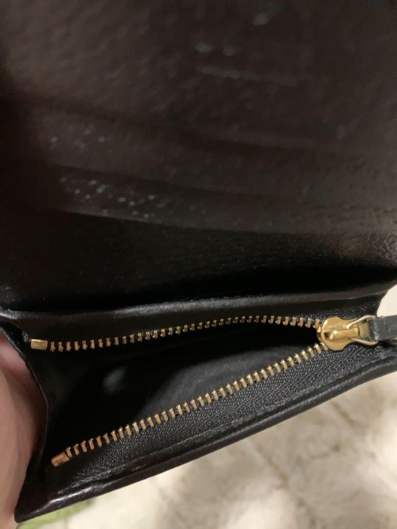 GUCCI 二つ折り財布 オフィディア　ブラック