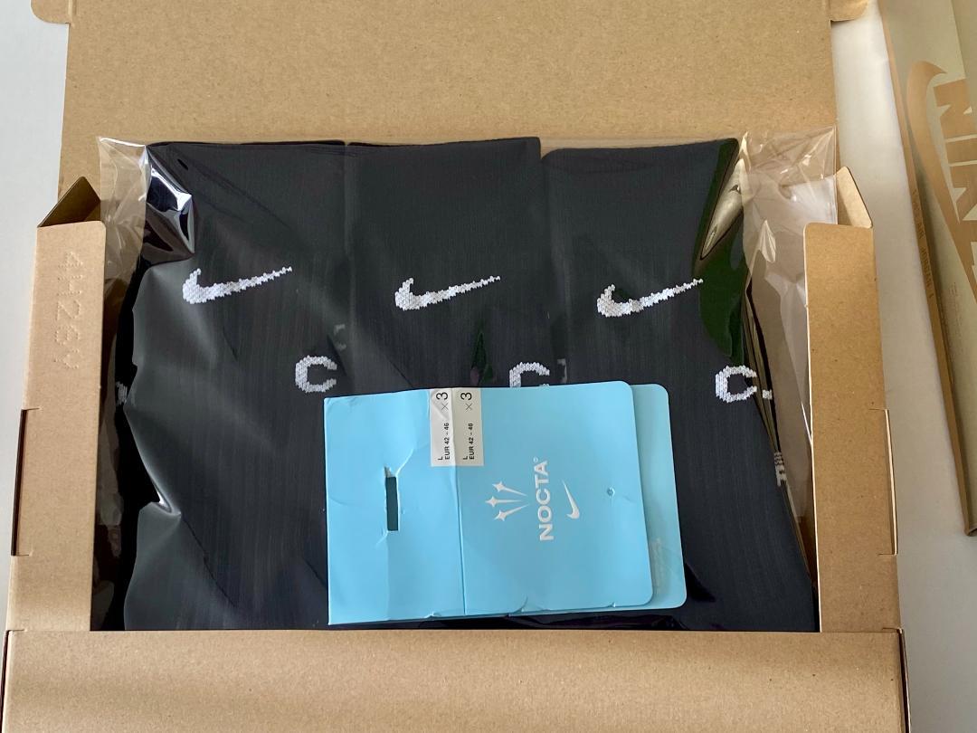 NIKE　NOCTA クルーソックス ブラック 新品未使用　限定3足セット