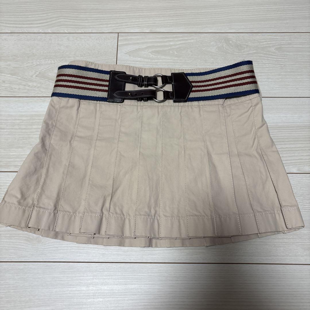 安い割引 BURBERRY メルカリ - プリーツフレアスカート LABEL BLUE スカート