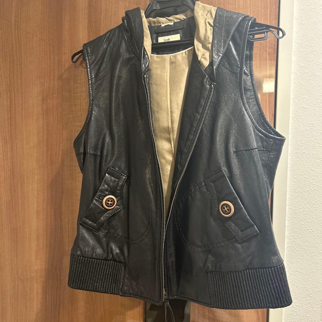 本革 レザーベスト LAS