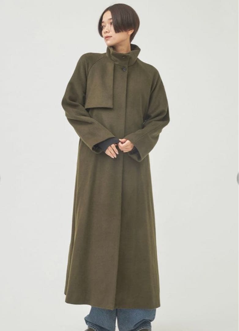 Dessin de Mode STUDIOUS スタンド コート ウールM・Dessin de Mode