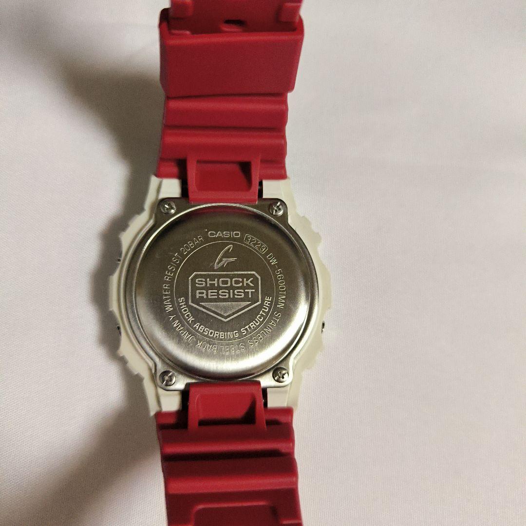 G-SHOCK デジタル腕時計 レッド/ホワイト　招き猫 招き猫に続く縁起物“達磨”モチーフのGショック3機種がリリース