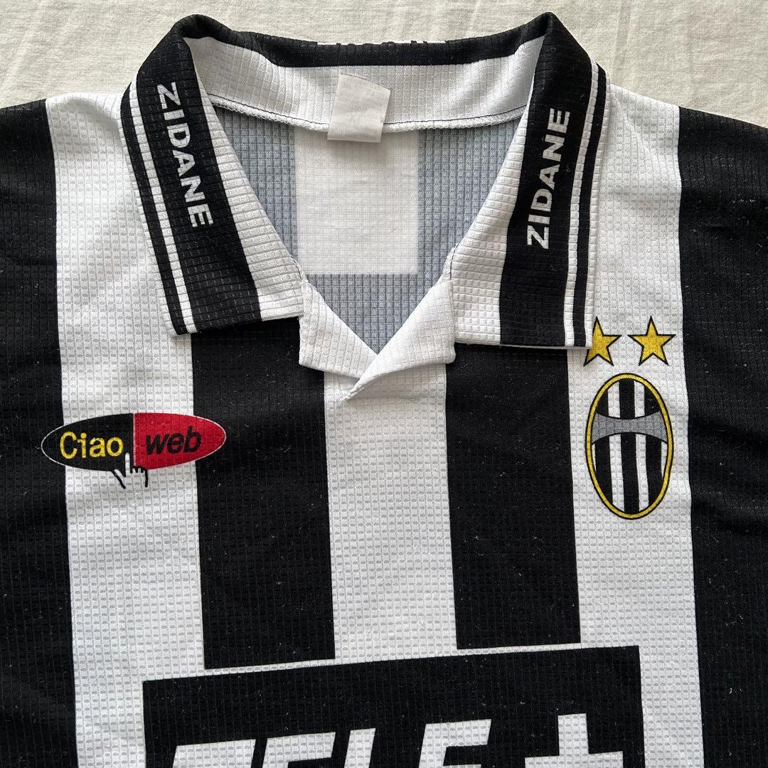 90s JUVENTUS ユベントス スーベニアゲームシャツ ジダン XL 90s JUVENTUS ユベントス スーベニアゲームシャツ ジダン XL