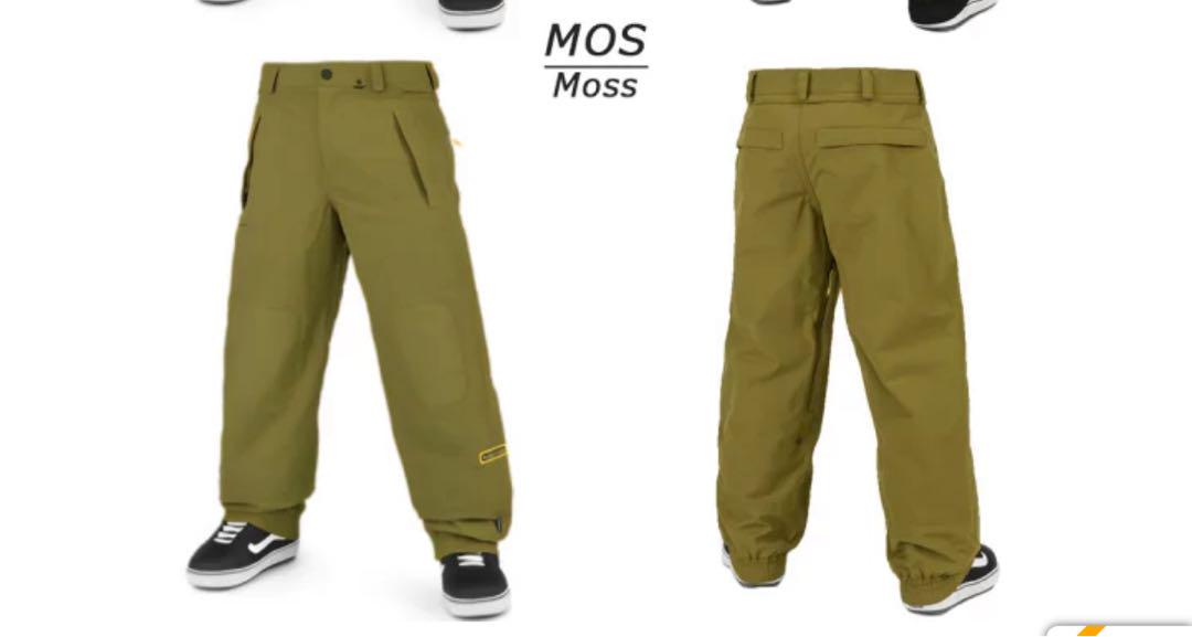 23-24 VOLCOMスノーボードパンツ　LONGO GORE-TEX /XS