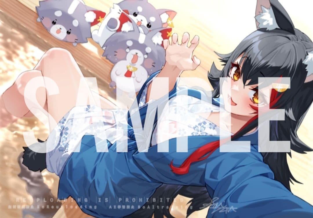 泉彩 / 大陸間弾道少女 / 大神ミオ 猫汰つな イラスト集 C105 新刊 泉彩 / 大陸間弾道少女 / 大神ミオ 猫汰つな イラスト集 C105 新刊