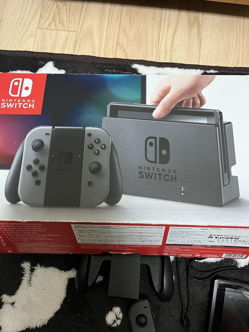 Nintendo Switch グレー 本体 - メルカリ