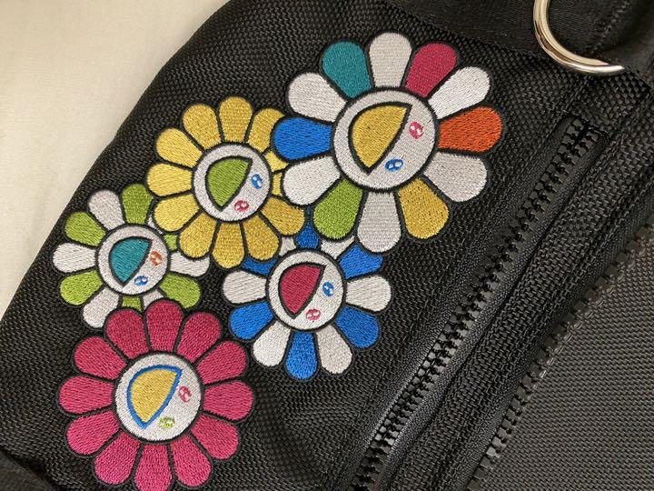 New Era x Takashi Murakami★村上隆フラワーウエストバッグ 未使用級✨ 村上隆 ニューエラ ボディバッグ 斜め掛け ウエスト