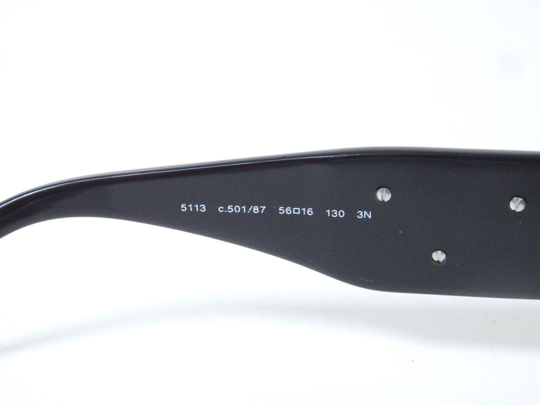 CHANEL シャネル サングラス カメリア 5113 ケース付き 1.7.13