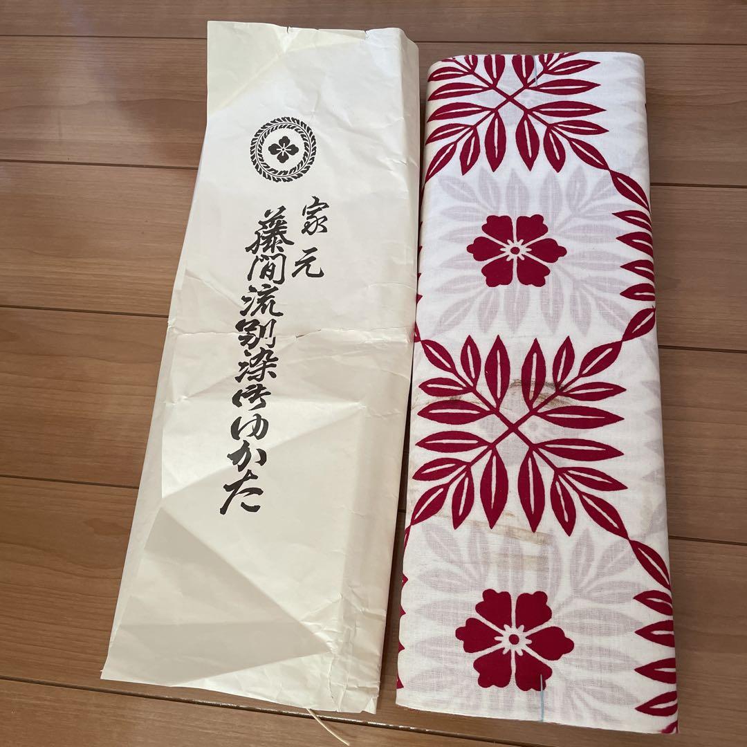 【新品】★藤間流染め浴衣　別染御ゆかた　反物 ブランド 品 通販ファッション - 藤間流染め浴衣 別染御ゆかた