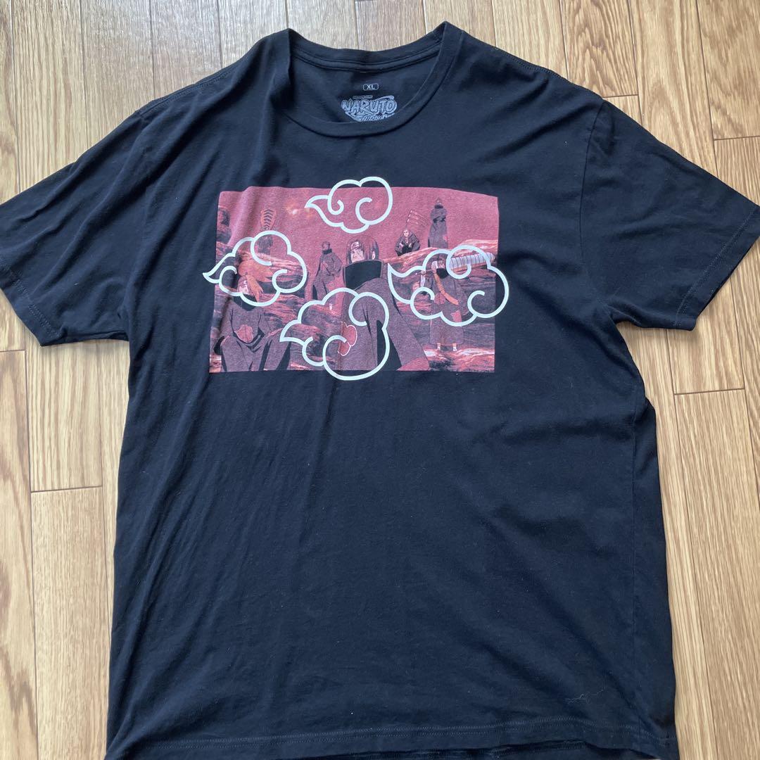 ナルト NARUTO 暁 XL Tシャツ 黒