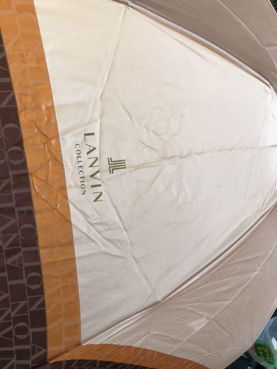 LANVIN 折りたたみ傘 zaCLN-m47653093115 得価高評価