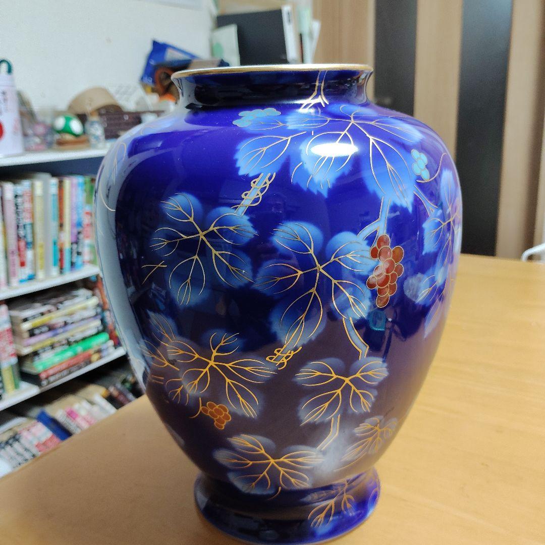 有田焼　宮内庁御用達　深川製磁　花瓶