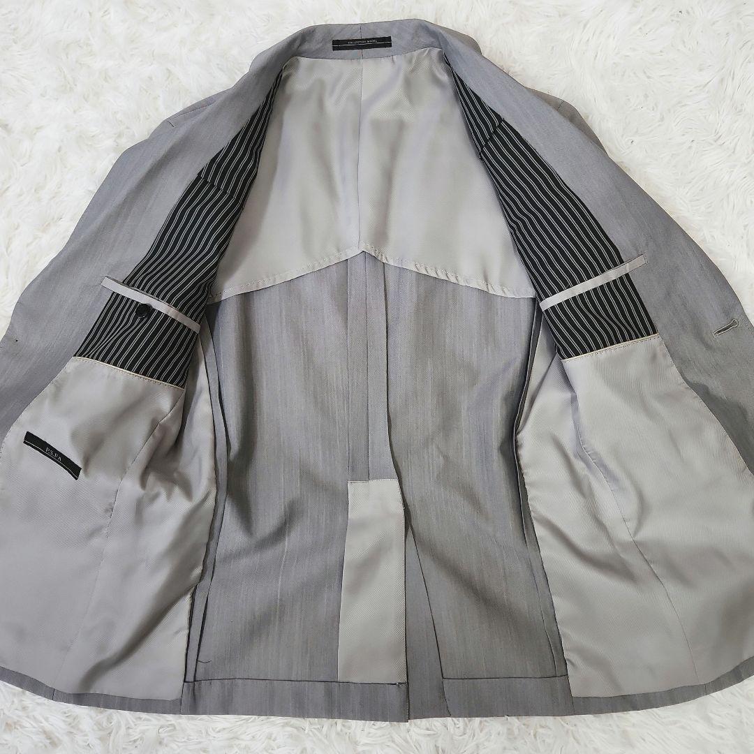 ✨美品✨パーフェクトスーツファクトリー セットアップ スーツ グレー A4 1B