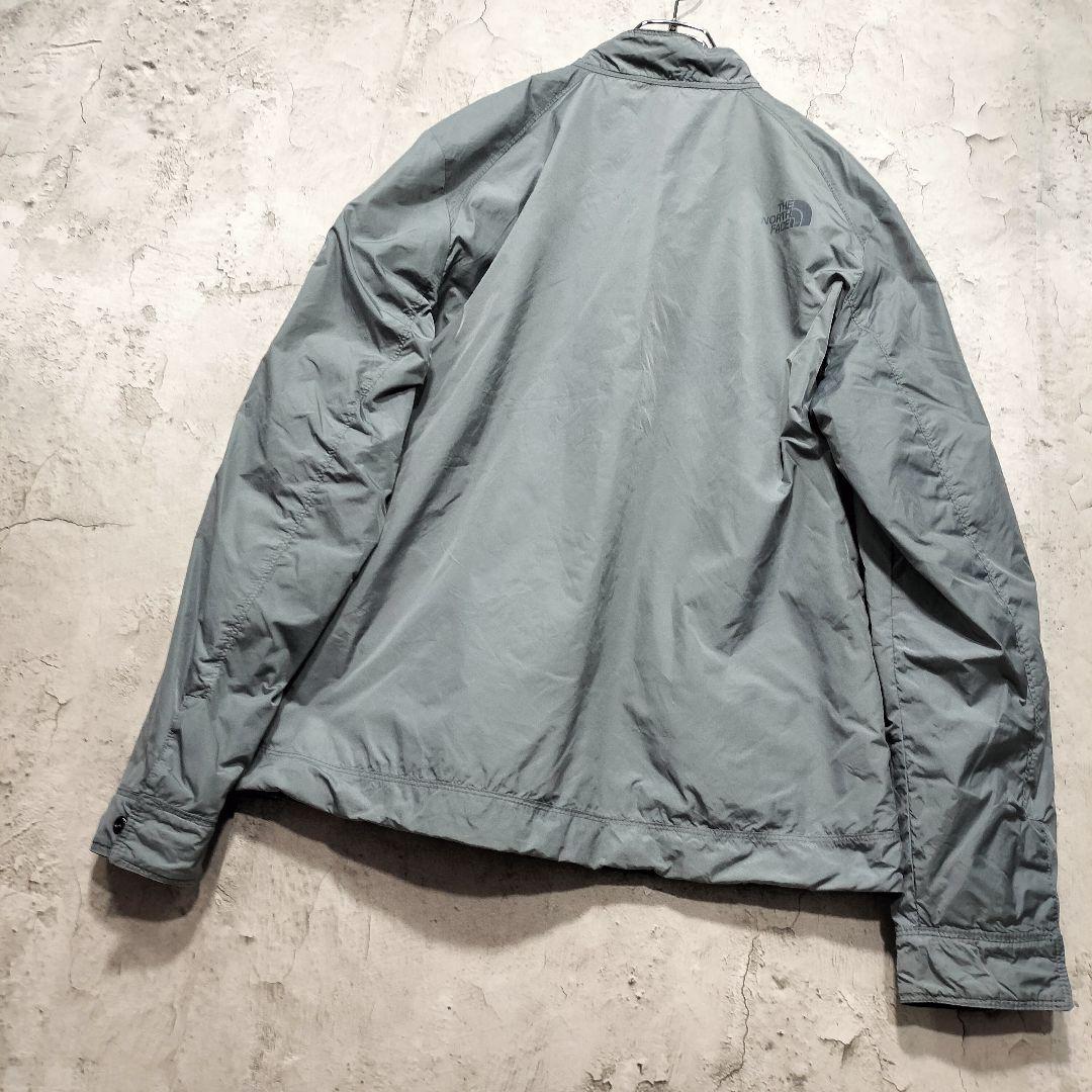 ✪人気　ノースフェイス　リバーシブル　ジャケット　グレー、ブラック　XL