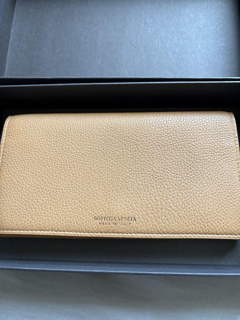 Bottega Veneta ベージュ長財布