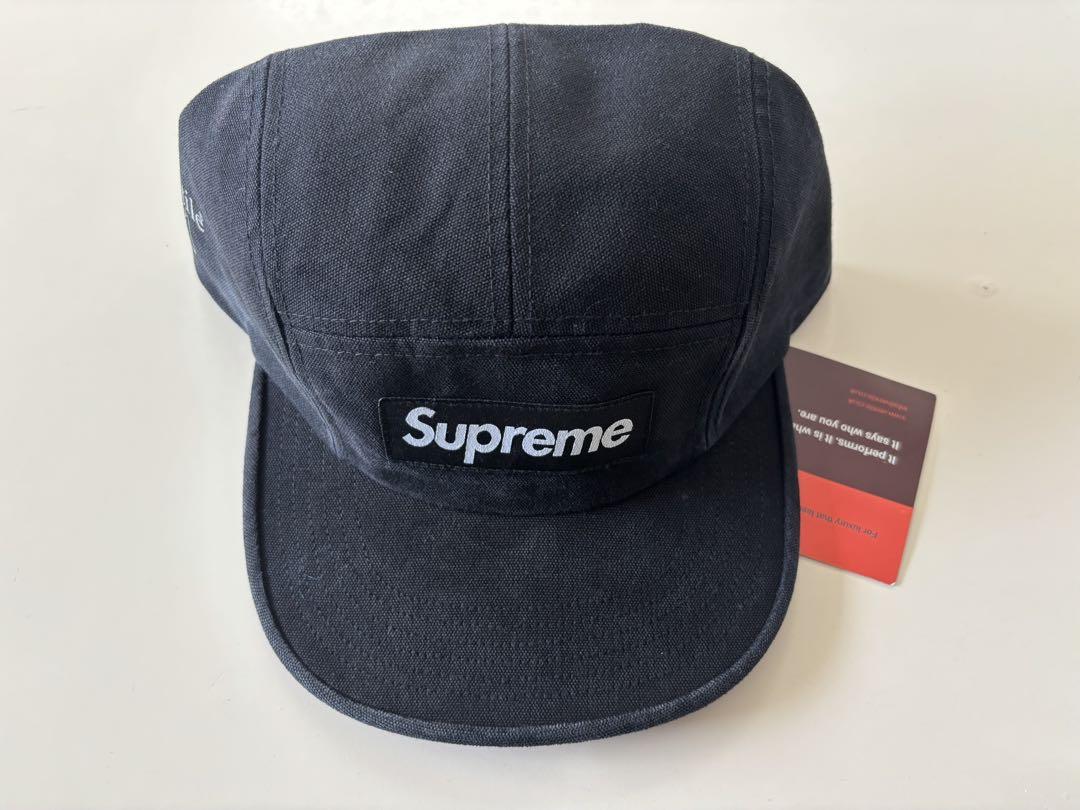 帽子 supreme Ventile Camp Cap Black