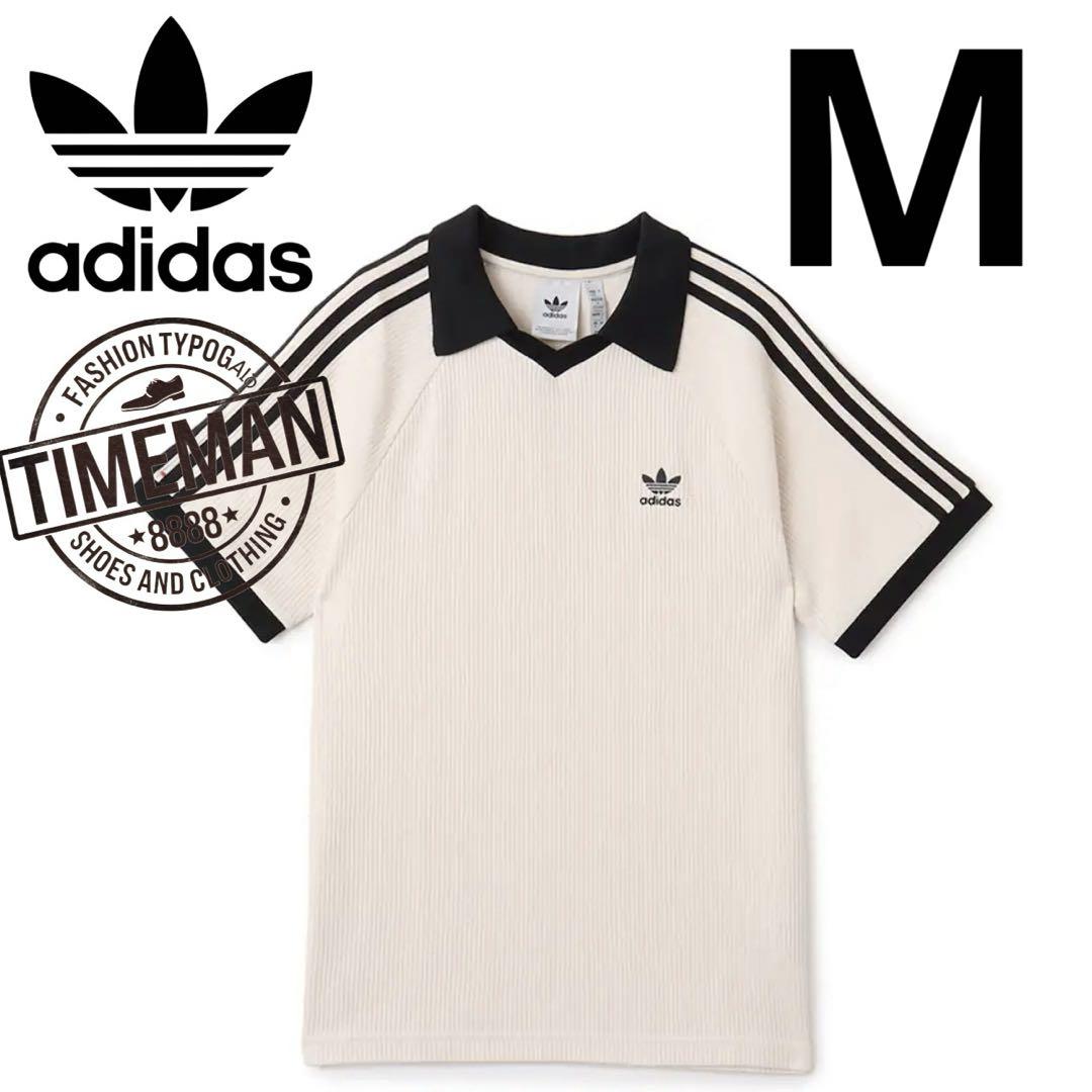 新品　adidas ワッフル ポロシャツ size M 新品 adidas ワッフル ポロシャツ 国内正規品 size M - メルカリ