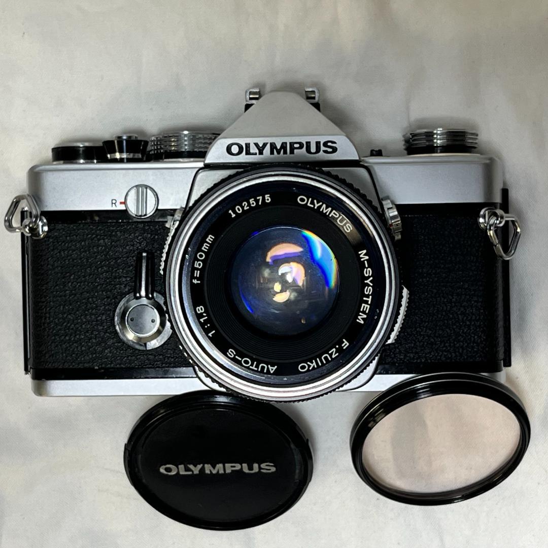 フィルムカメラ OLYMPUS M-1 M-SYSTEM F.ZUIKO F1.8 50mm