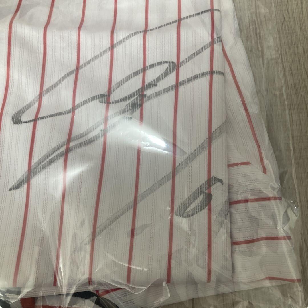 ヤクルト　ユニフォーム　サイン入り