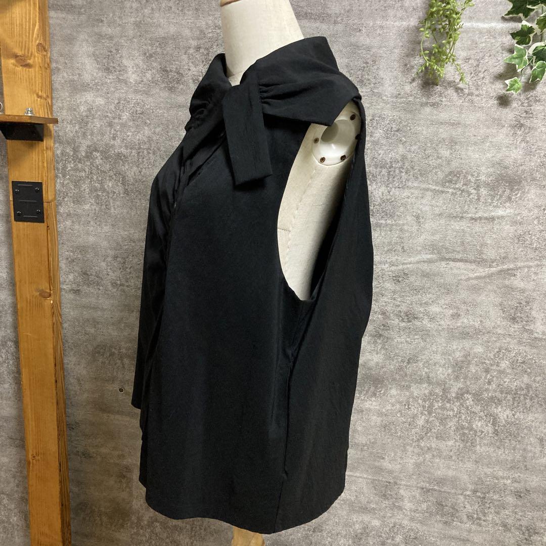 センソユニコ　慈雨　ジウ　アシンメトリー　美品　変形　ベスト　ジレ