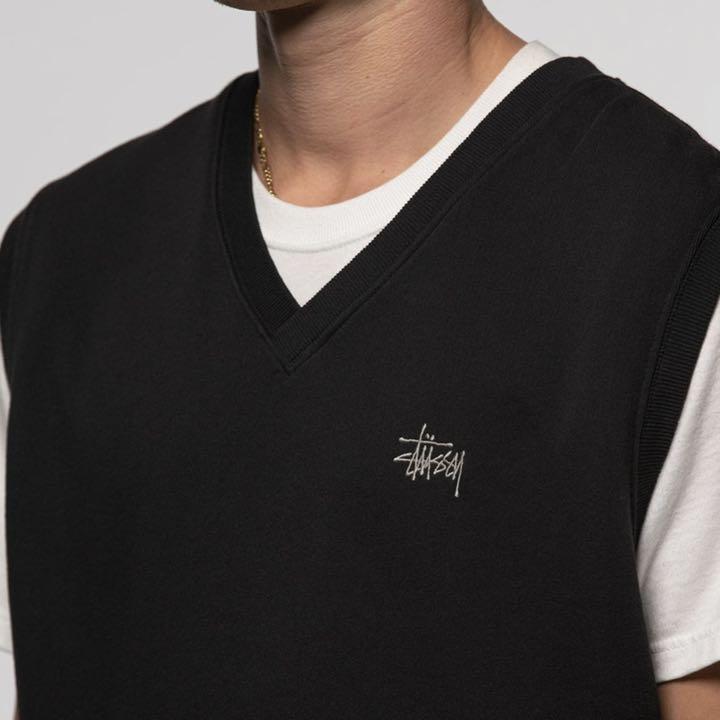 カラー▮ stussy スウェット ベスト MS6pV-m47659974951 FLEECE VEST ▔ルカリ