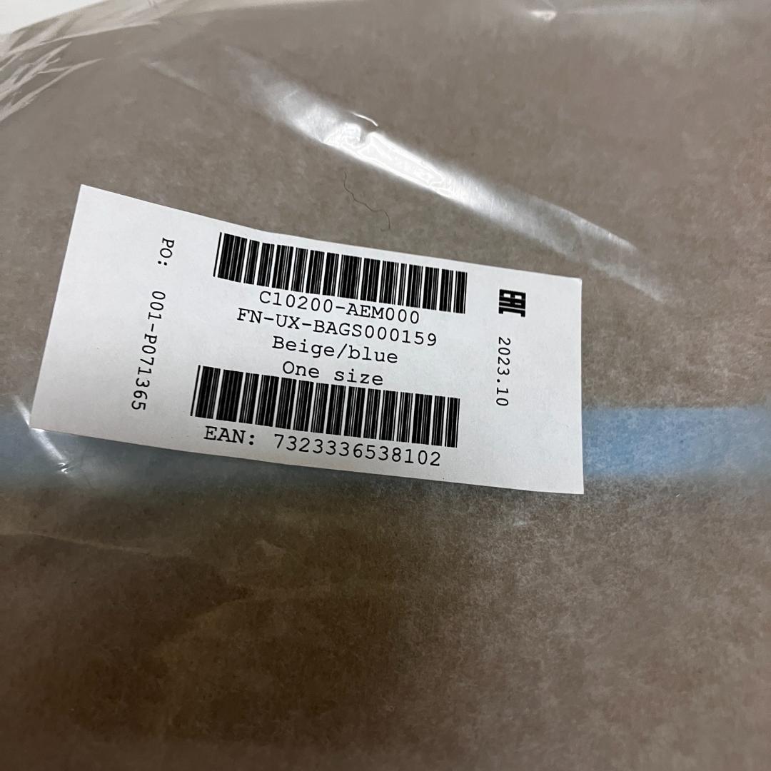 新品 24aw Acne Studios ワックス加工トートバッグ 17544
