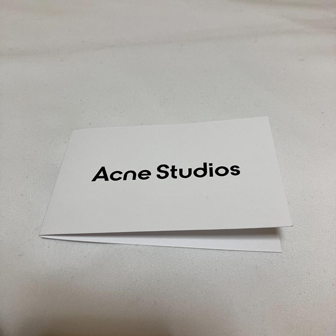 新品 24aw Acne Studios ワックス加工トートバッグ 17544