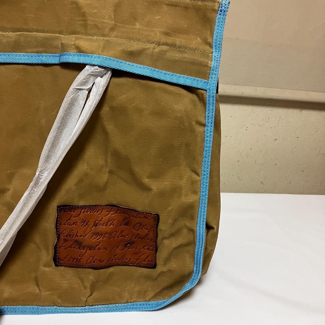 新品 24aw Acne Studios ワックス加工トートバッグ 17544