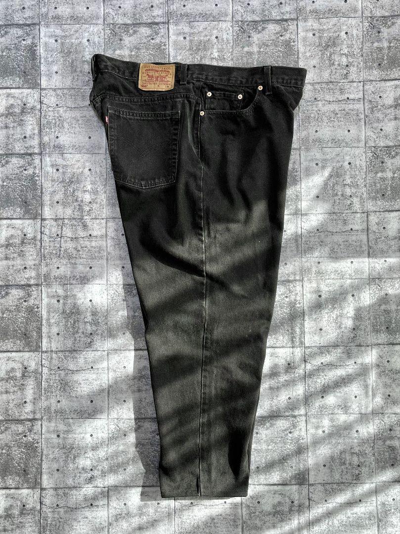 90s Levi's 550 Silver Tab ブラックデニム USA製