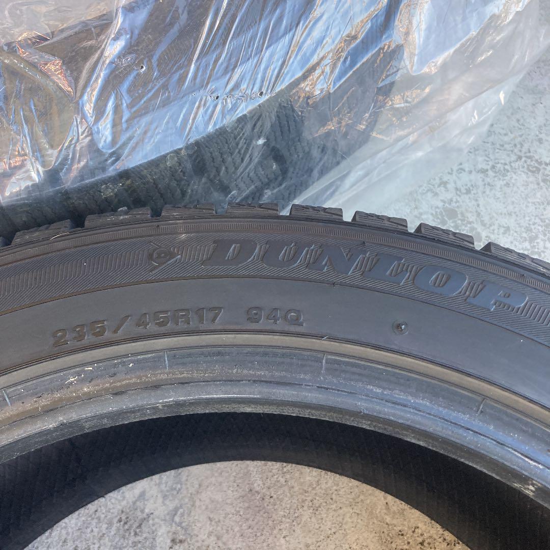 235/45R17 スタッドレスタイヤ バリ溝