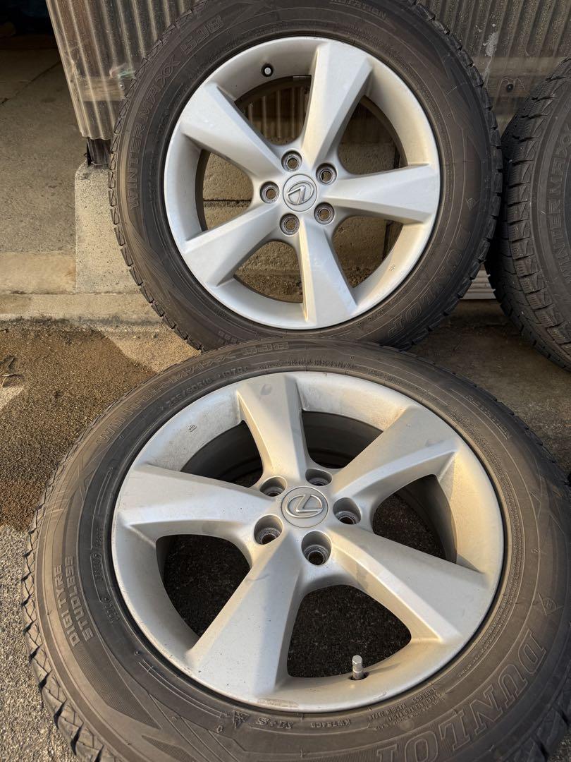 235/60R18 スタッドレスアルミセット　レクサスRX純正