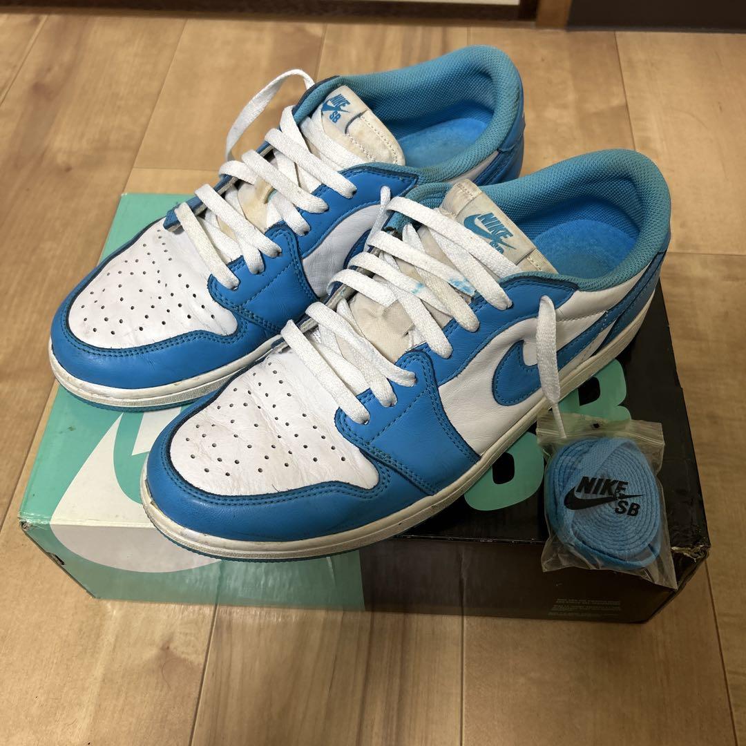 NIKE SB Dunk Low ホワイト/ブルー