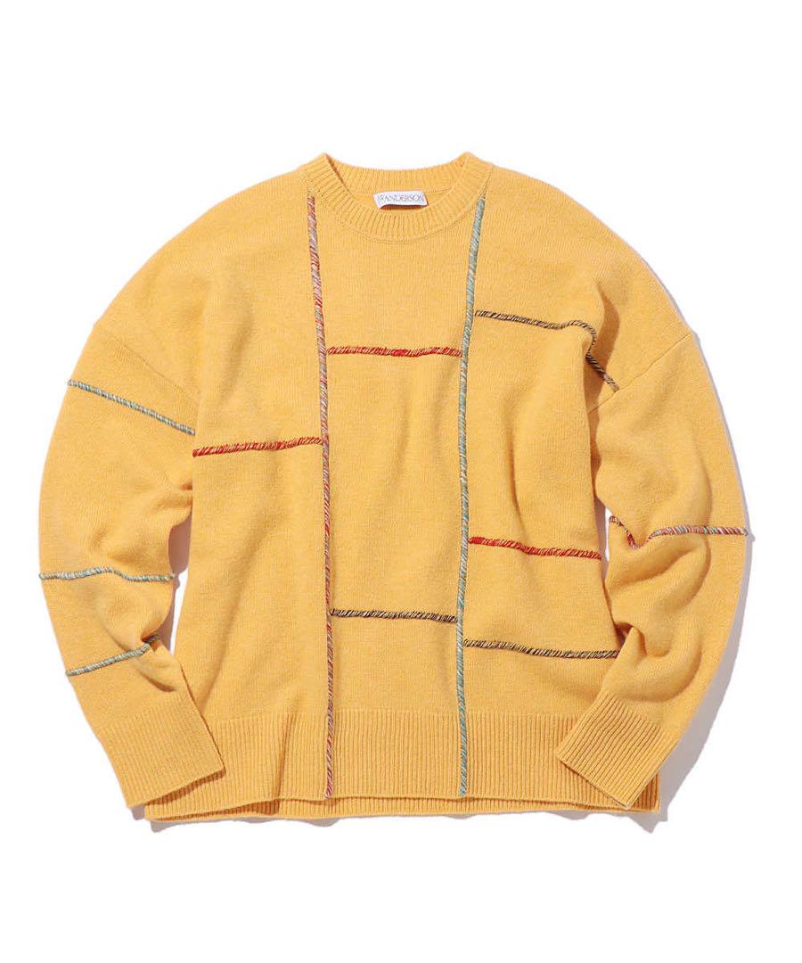 ★新品タグ付★半額以下★J.W.ANDERSONカシミヤウールクルーネックニット