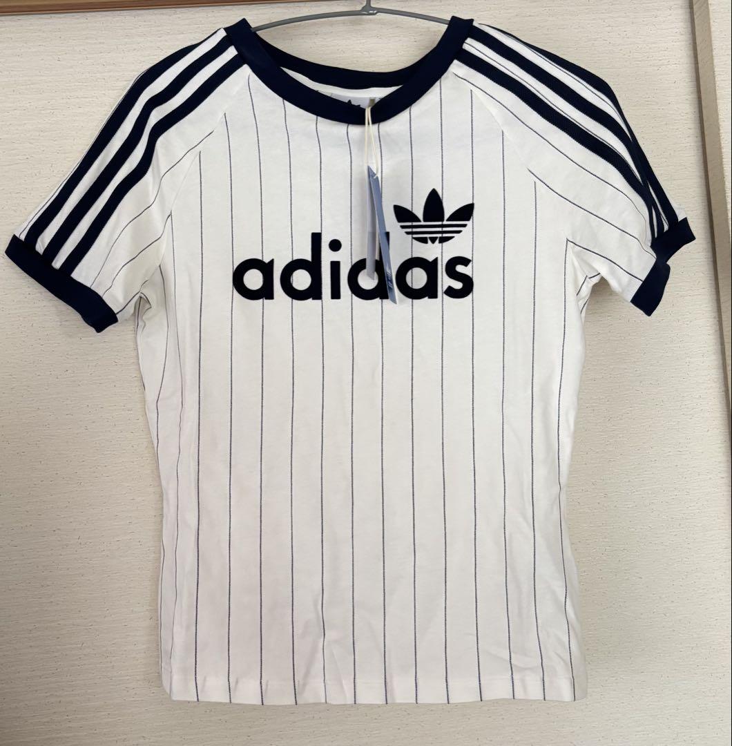 リニア グラフィック カリ半袖Tシャツ adidas Originals タグ付