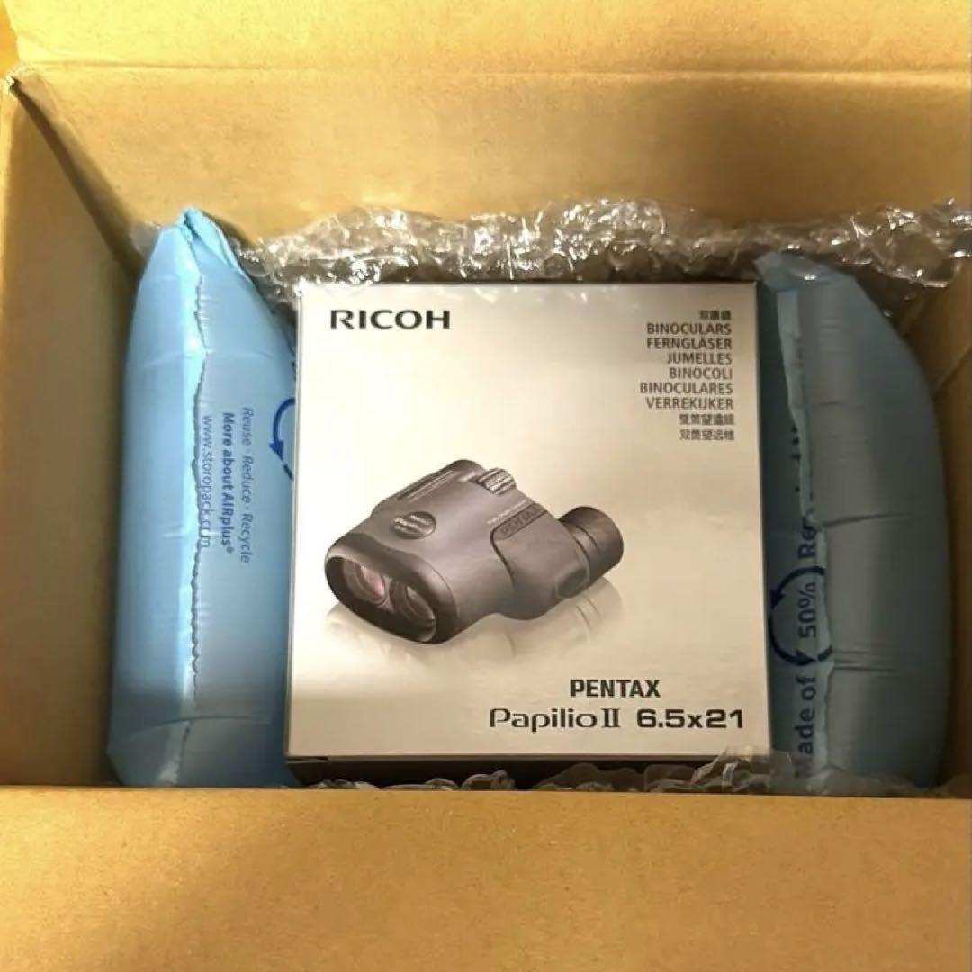 【新品】RICOH Pentax Papilio II 6.5x21 双眼鏡