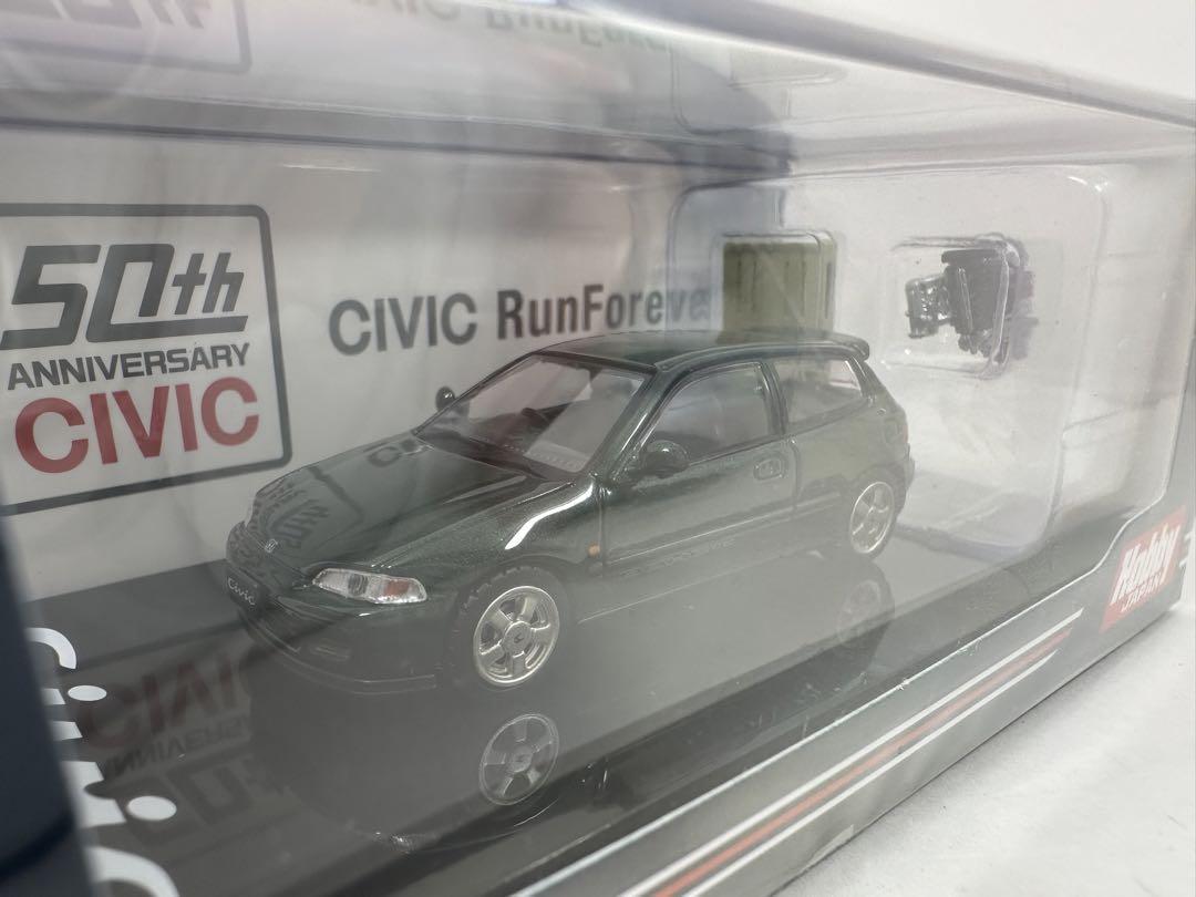 1/64 Honda CIVIC EG6 SiR-S エンジンディスプレイモデル