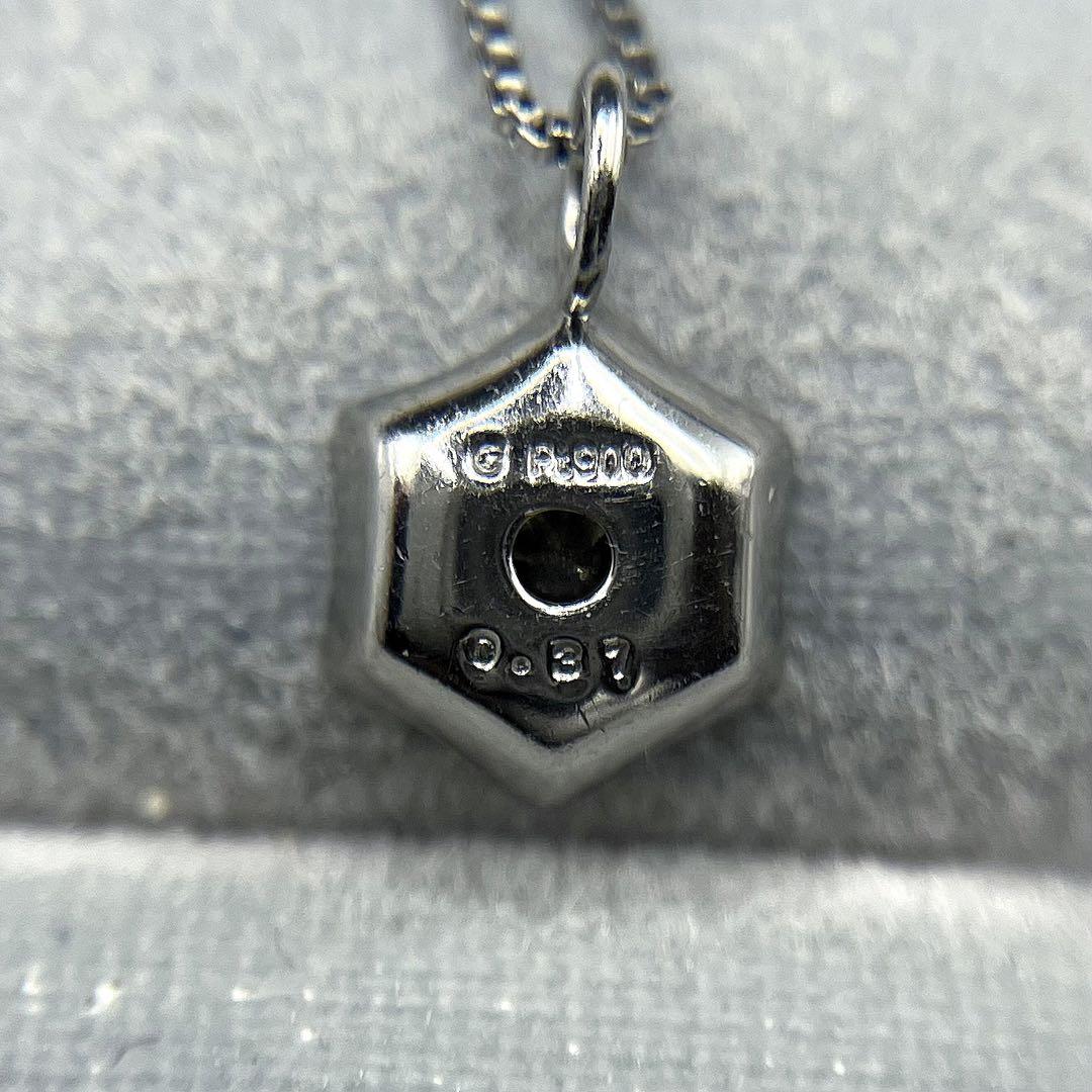 JQ48★高級BLOOM ダイヤモンド0.31ct プラチナ ペンダントヘッド 画像4