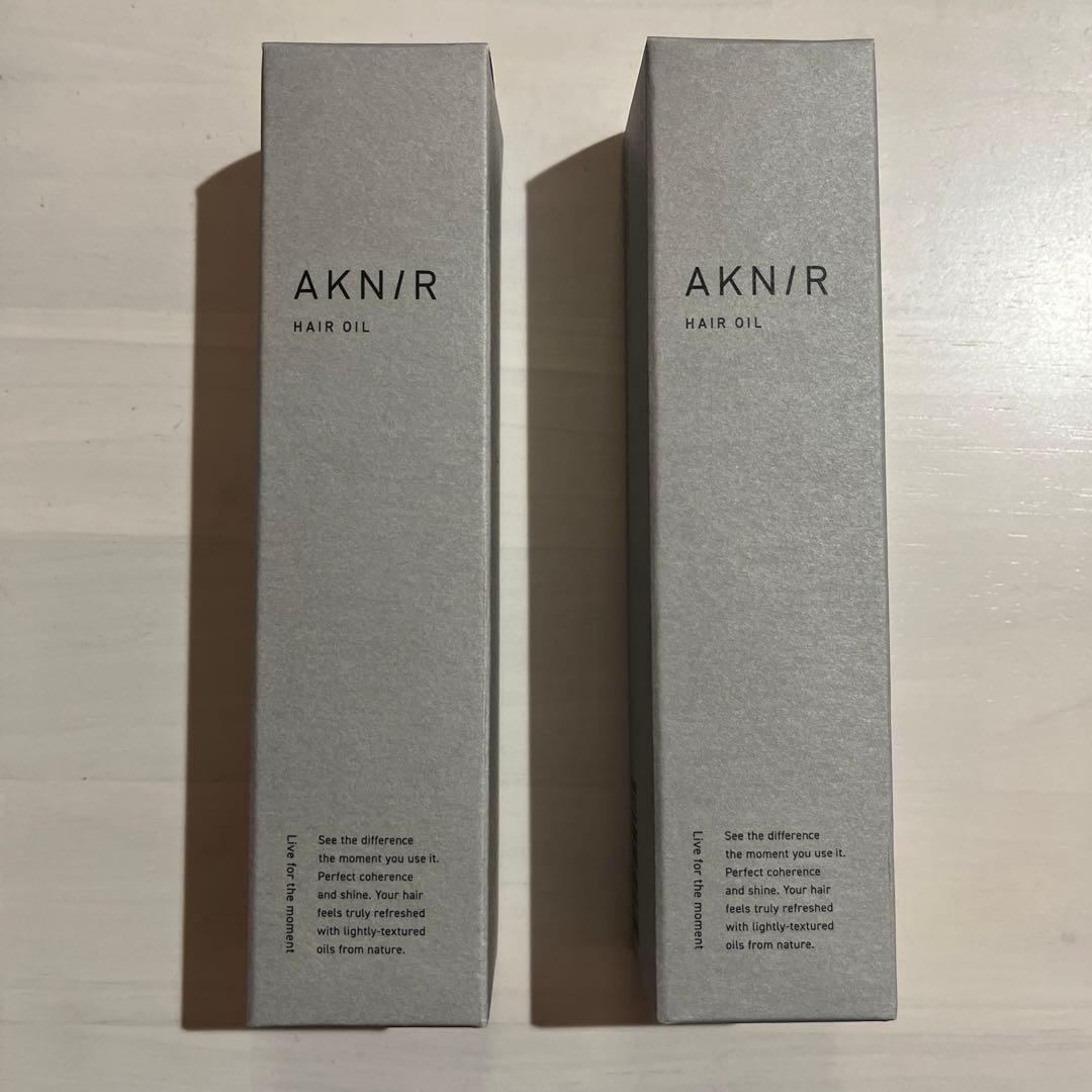 未使用　アクニー　プレミアムモイストヘアオイル　梨花 アクニー AKNIR プレミアムモイスト ヘアオイル 梨花