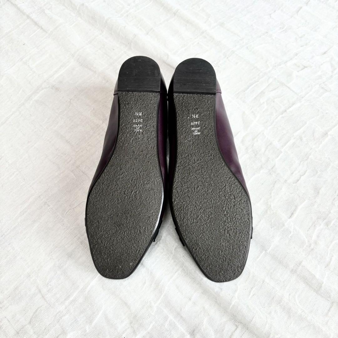 【1度着用のみ美品】 ダイアナ  パンプス フラットシューズ リボン