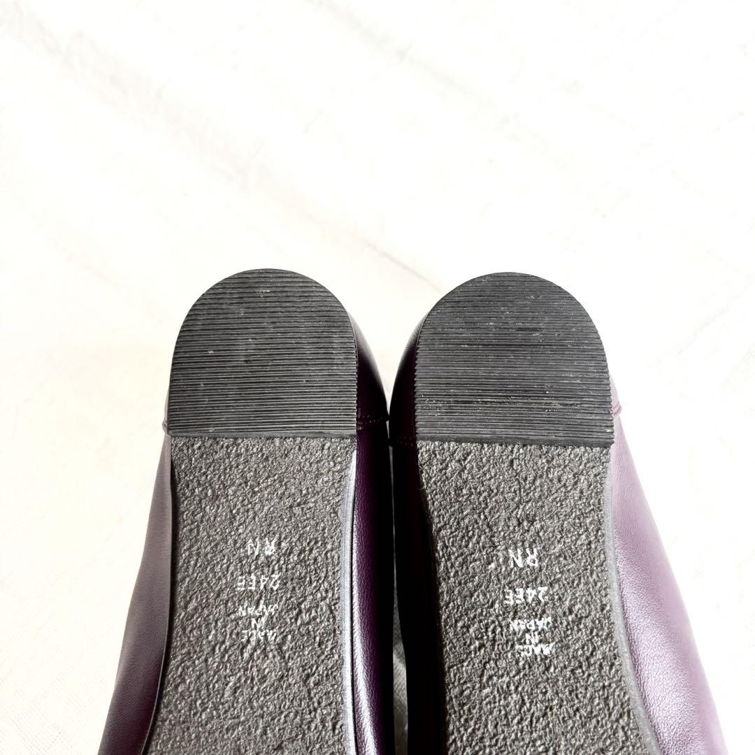 【1度着用のみ美品】 ダイアナ  パンプス フラットシューズ リボン
