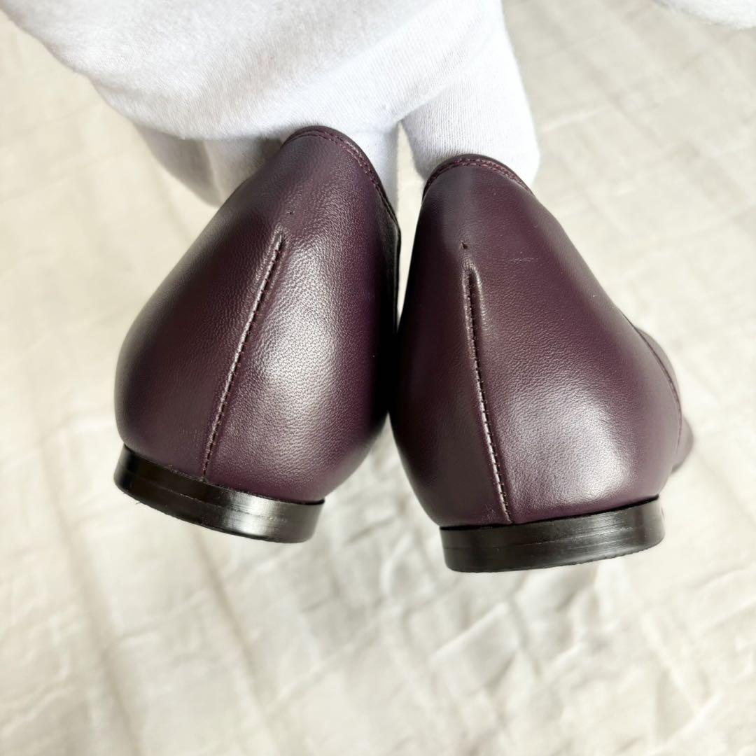 【1度着用のみ美品】 ダイアナ  パンプス フラットシューズ リボン