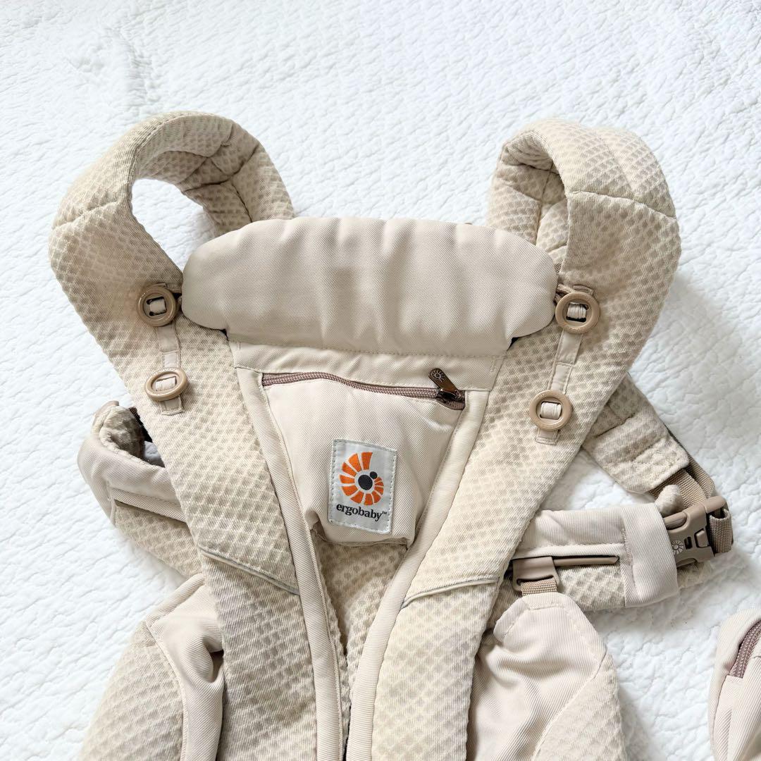 【美品】エルゴベビー オムニ　ブリーズ　ナチュラルベージュ