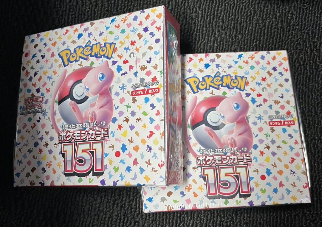 ポケモンカード151 BOX シュリンク付き